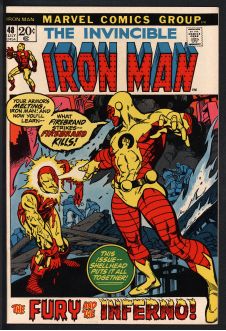 IRON MAN #48 7.5 front cover