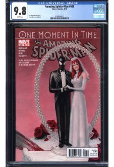 AMAZING SPIDER-MAN #639 CGC 9.8 WHITE PAGES front cover