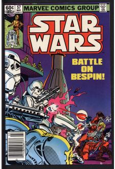 STAR WARS #57 7.5 front cover