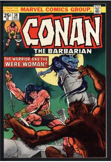 CONAN THE BARBARIAN #38 6.5 front cover