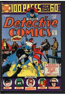DETECTIVE COMICS #443 5.0 front cover