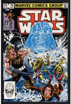STAR WARS #74 7.5 front cover
