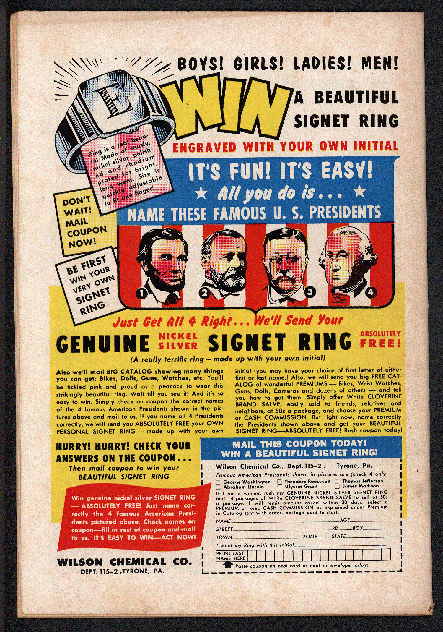 BRAVE AND THE BOLD Back Cover