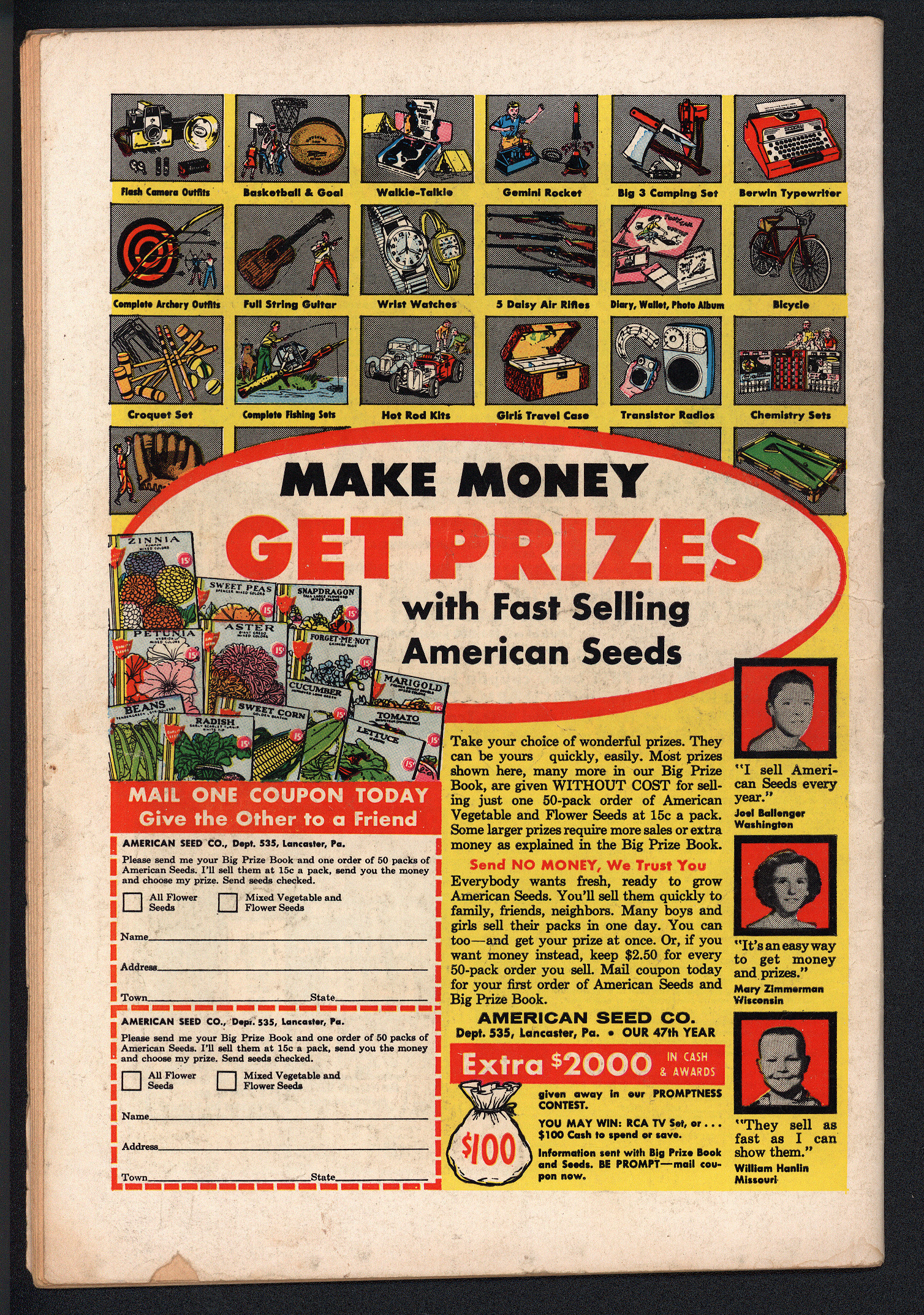 SUPERBOY Back Cover