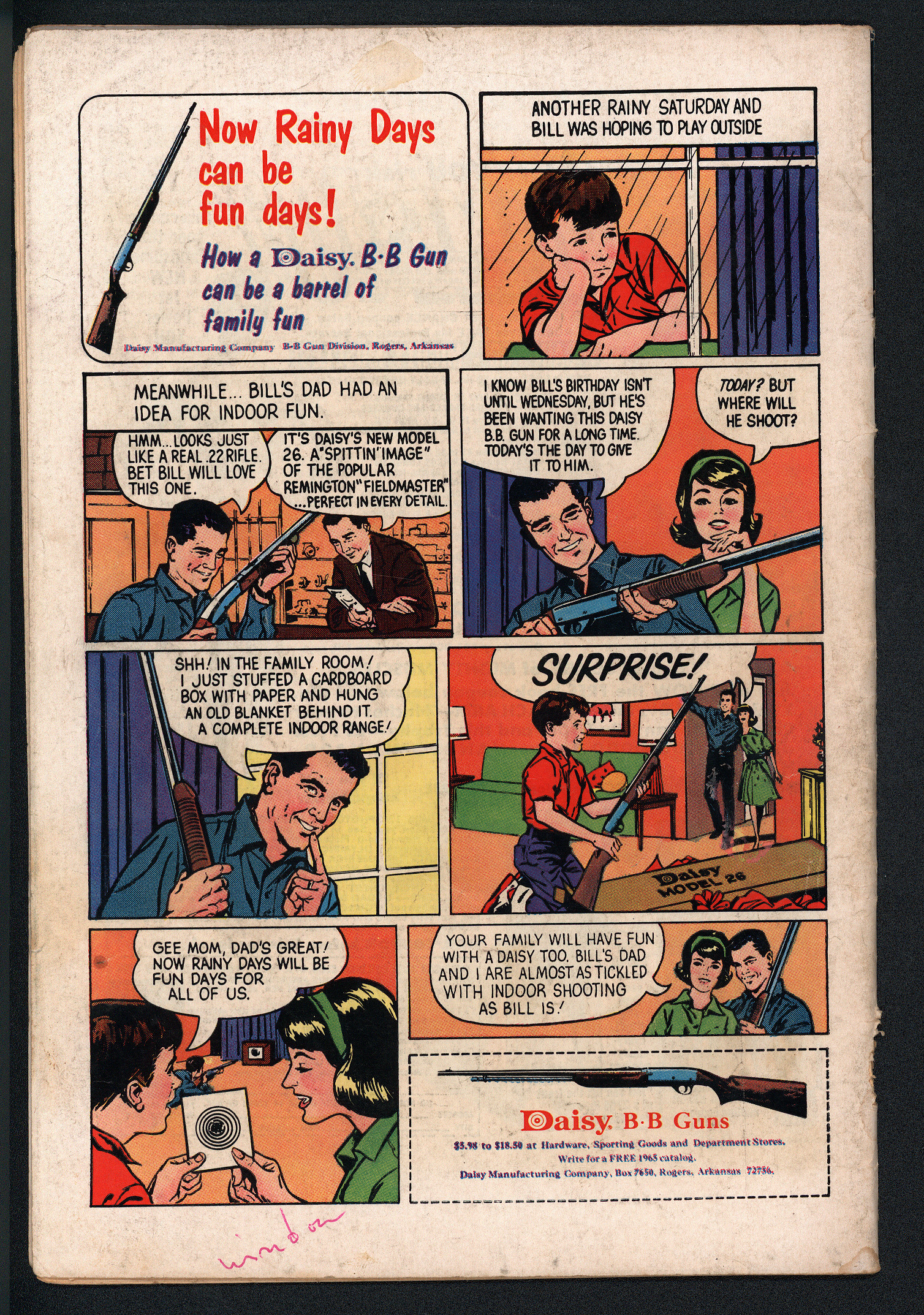 SUPERBOY Back Cover