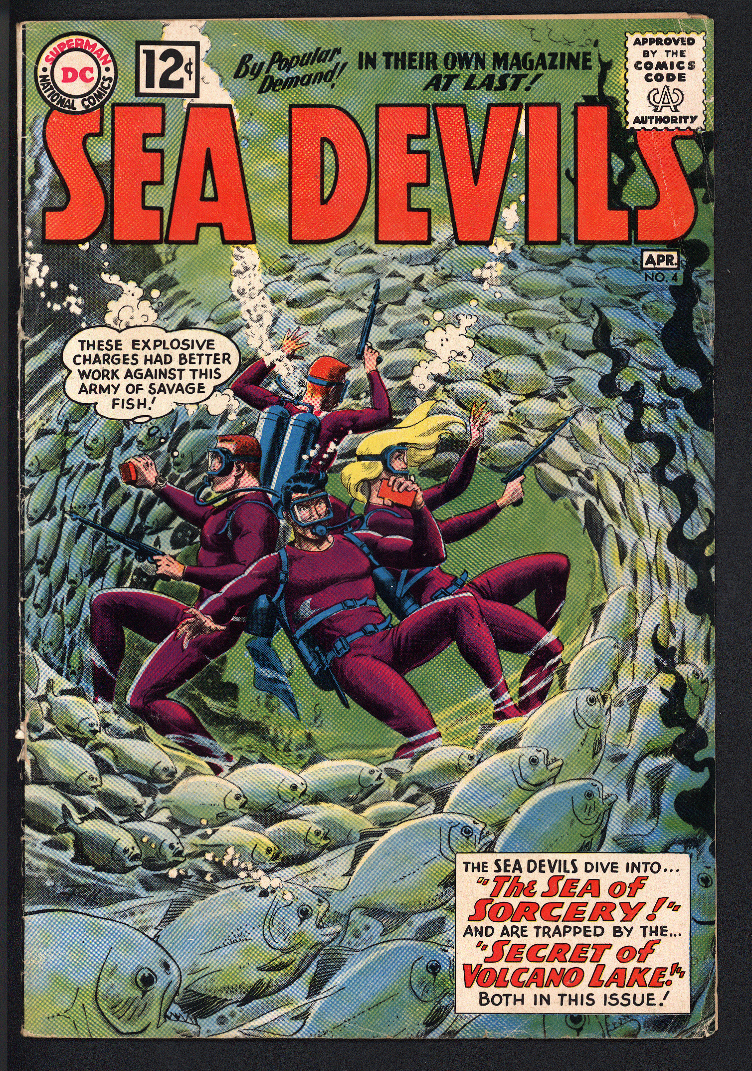 SEA DEVILS Front Cover