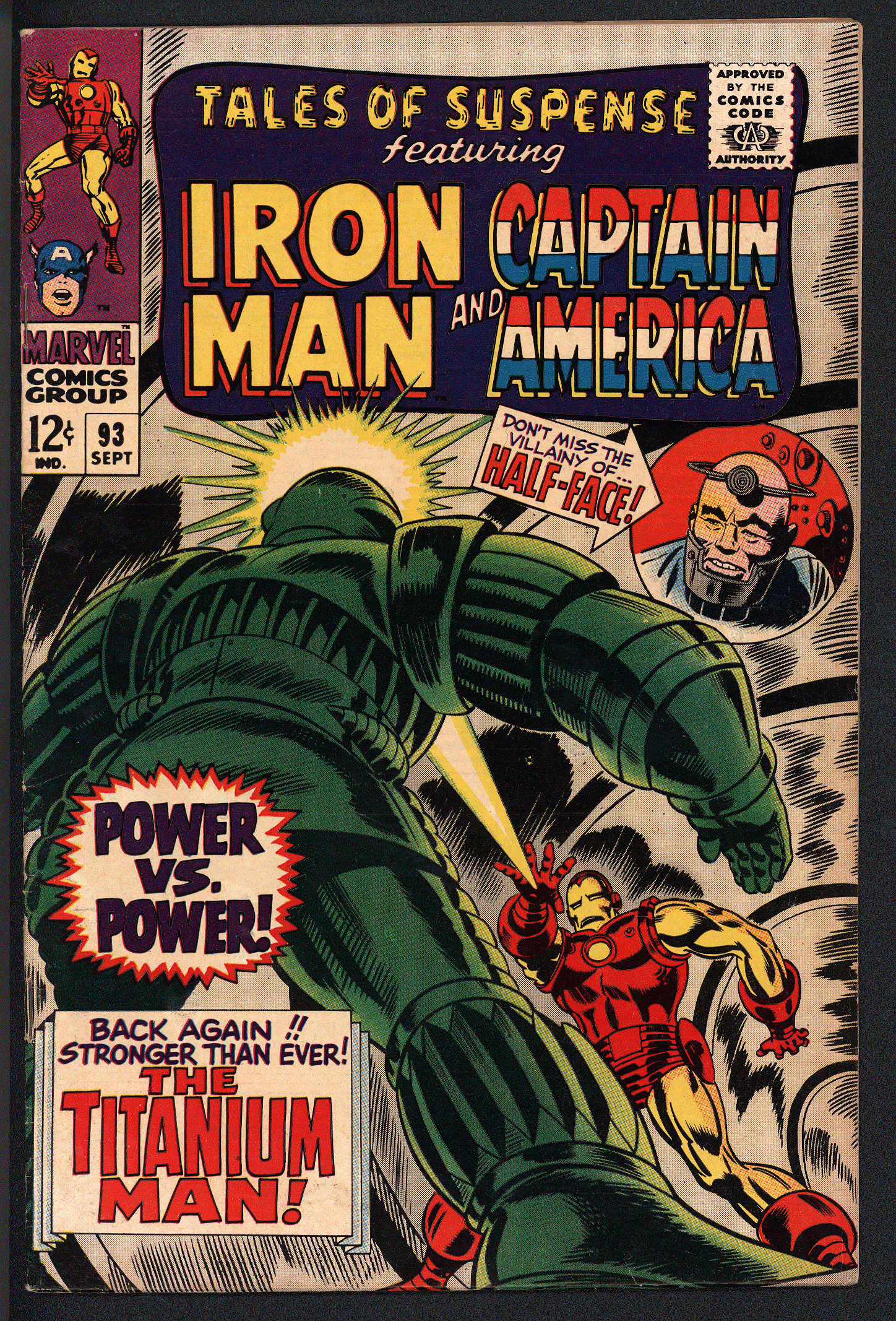 TALES OF SUSPENSE Front Cover