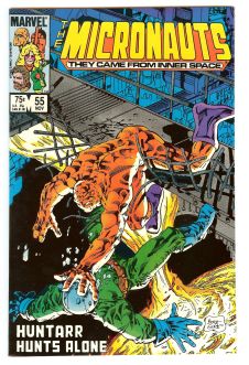 Cover of Micronauts #55