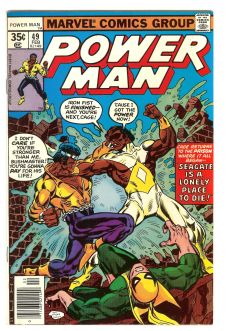 POWER MAN #49 7.5 front cover
