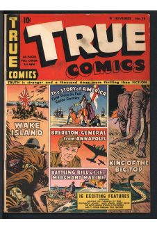 TRUE COMICS #18 4.0 front cover
