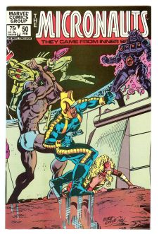 Cover of Micronauts #50