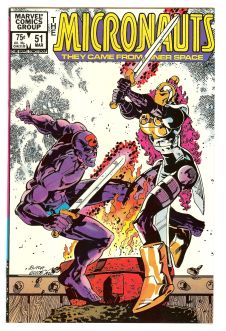 Cover of Micronauts #51