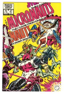 Cover of Micronauts #47