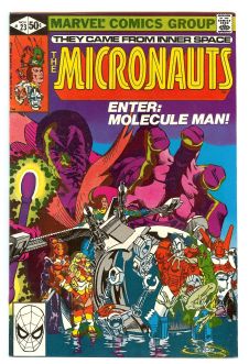 Cover of Micronauts #23
