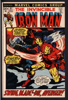 IRON MAN #51 6.5 front cover