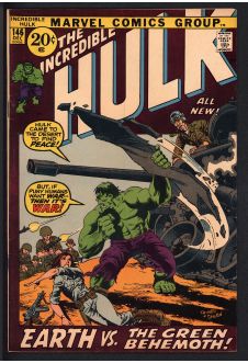 INCREDIBLE HULK #146 6.5 front cover