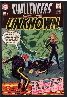 Cover of Challengers of the Unknown #70