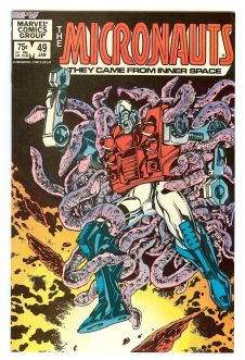 Cover of Micronauts #49