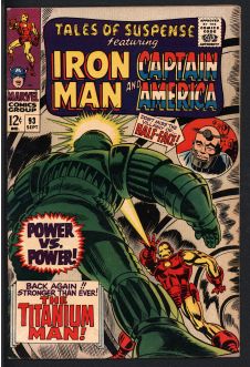 TALES OF SUSPENSE #93 5.0 front cover