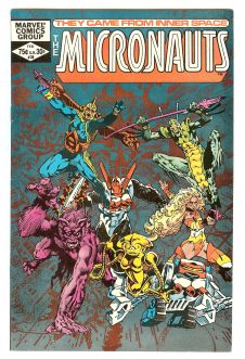 Cover of Micronauts #38
