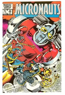Cover of Micronauts #48