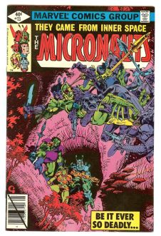 MICRONAUTS #13 9.2 front cover