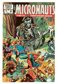 Cover of Micronauts #46