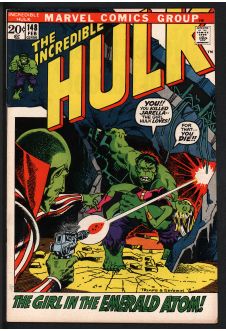 INCREDIBLE HULK #148 5.5 front cover