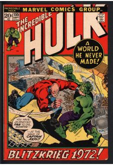 INCREDIBLE HULK #155 7.0 front cover