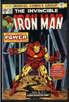 IRON MAN #69 6.0 front cover