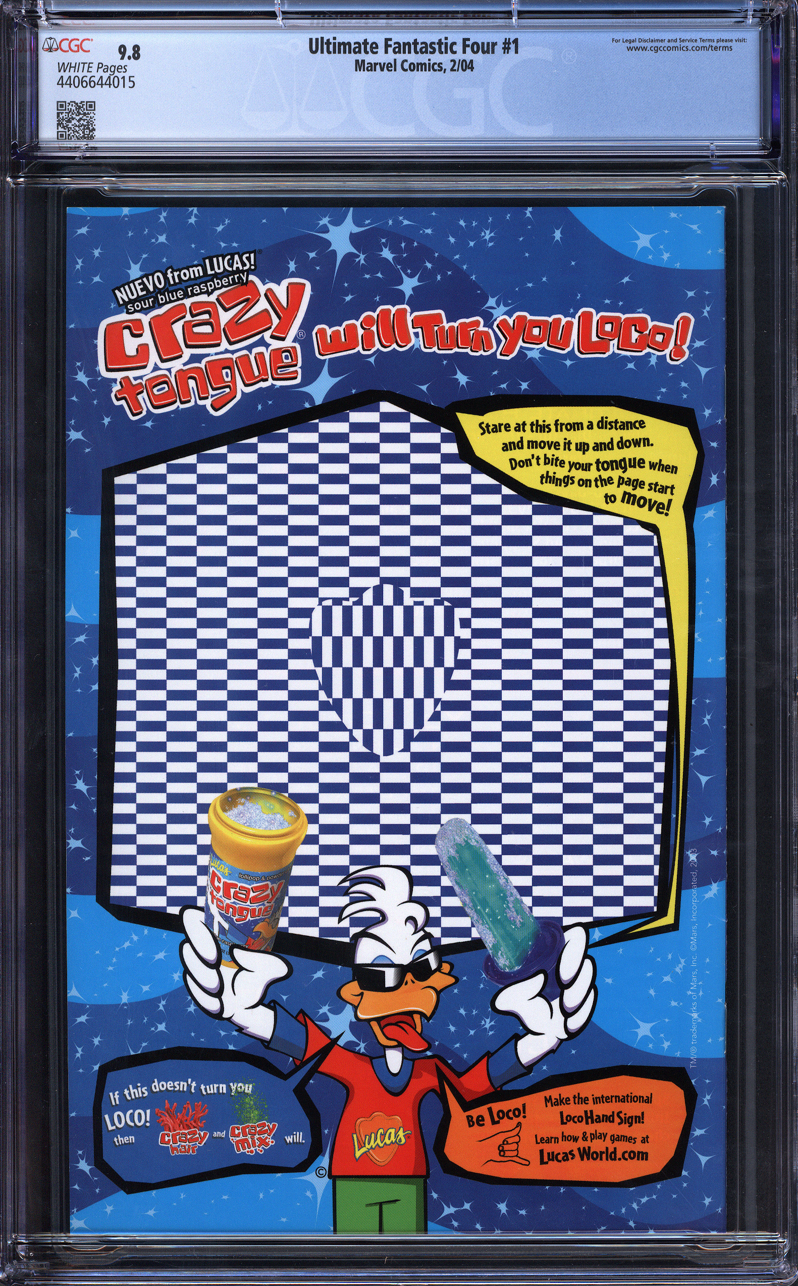 ULTIMATE FANTASTIC FOUR Back Cover