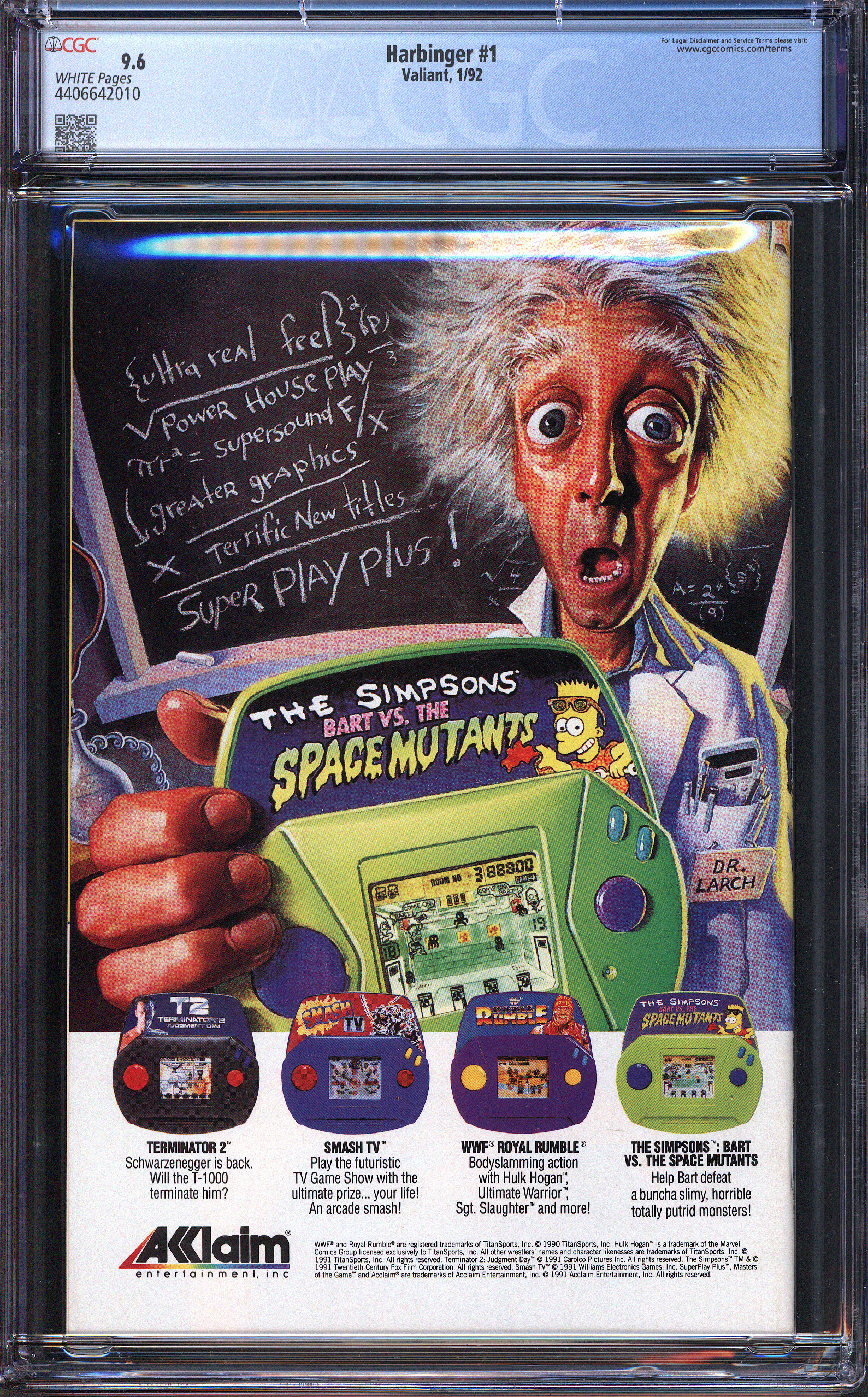 HARBINGER Back Cover