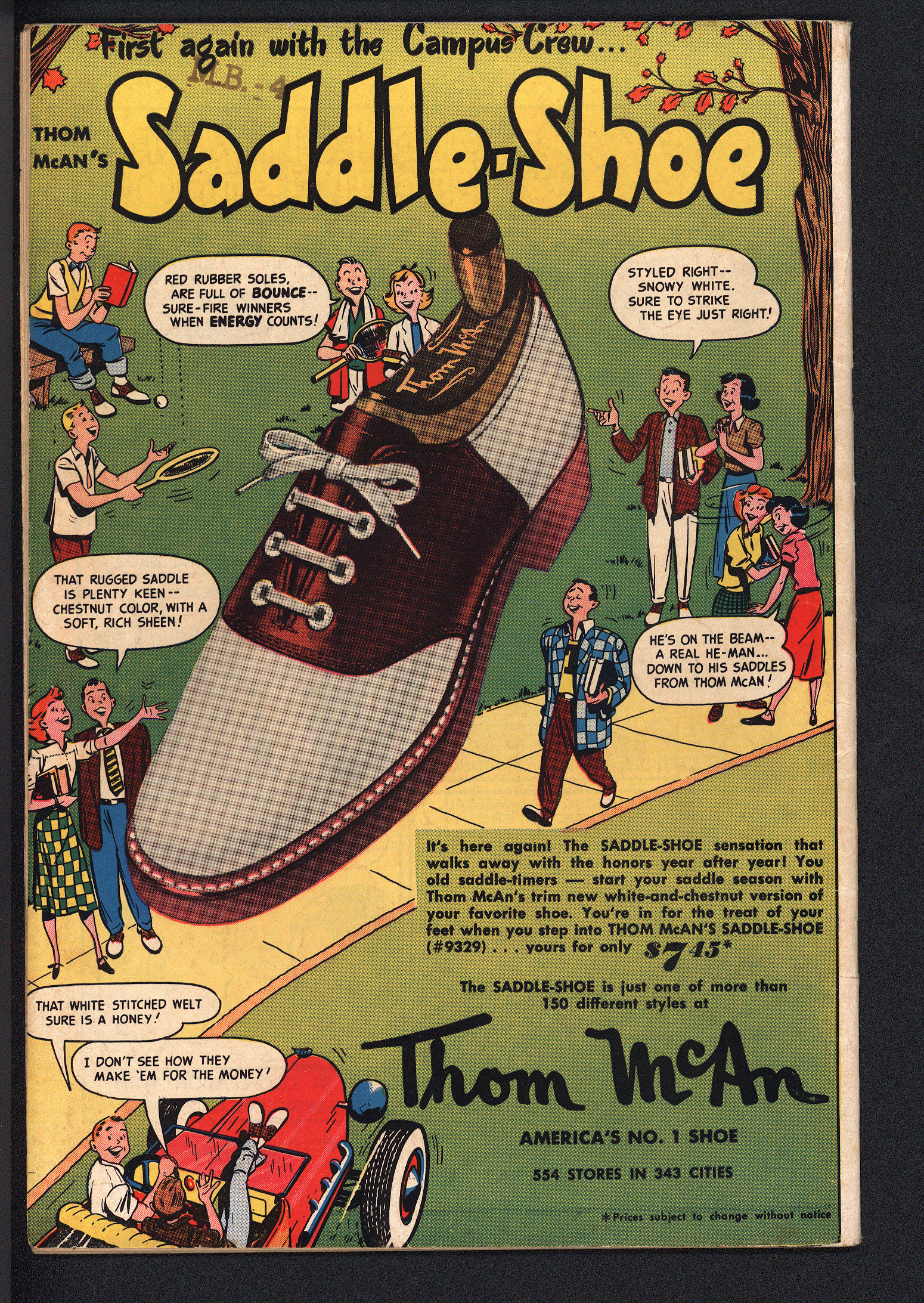 ACTION COMICS Back Cover