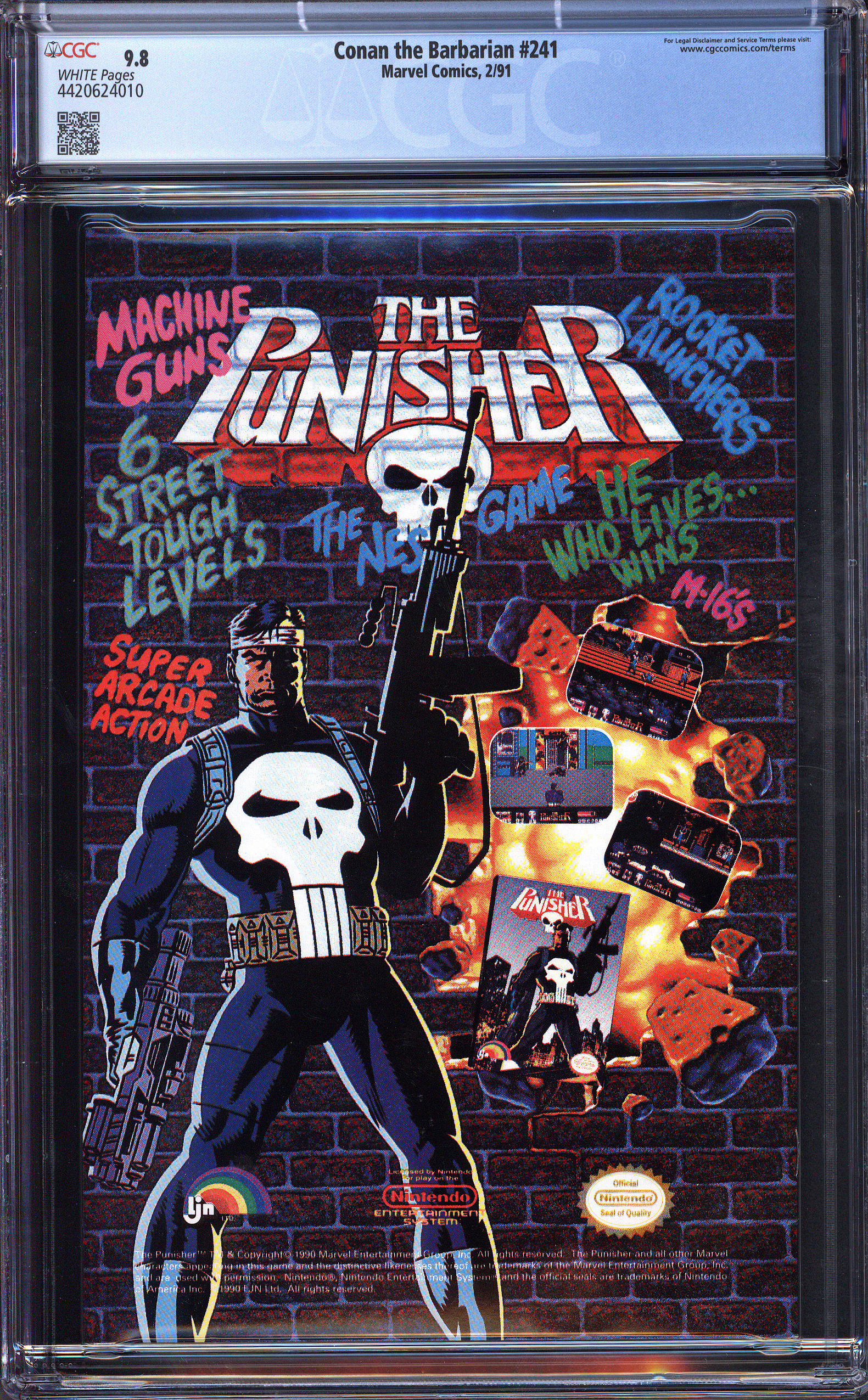 CONAN THE BARBARIAN Back Cover