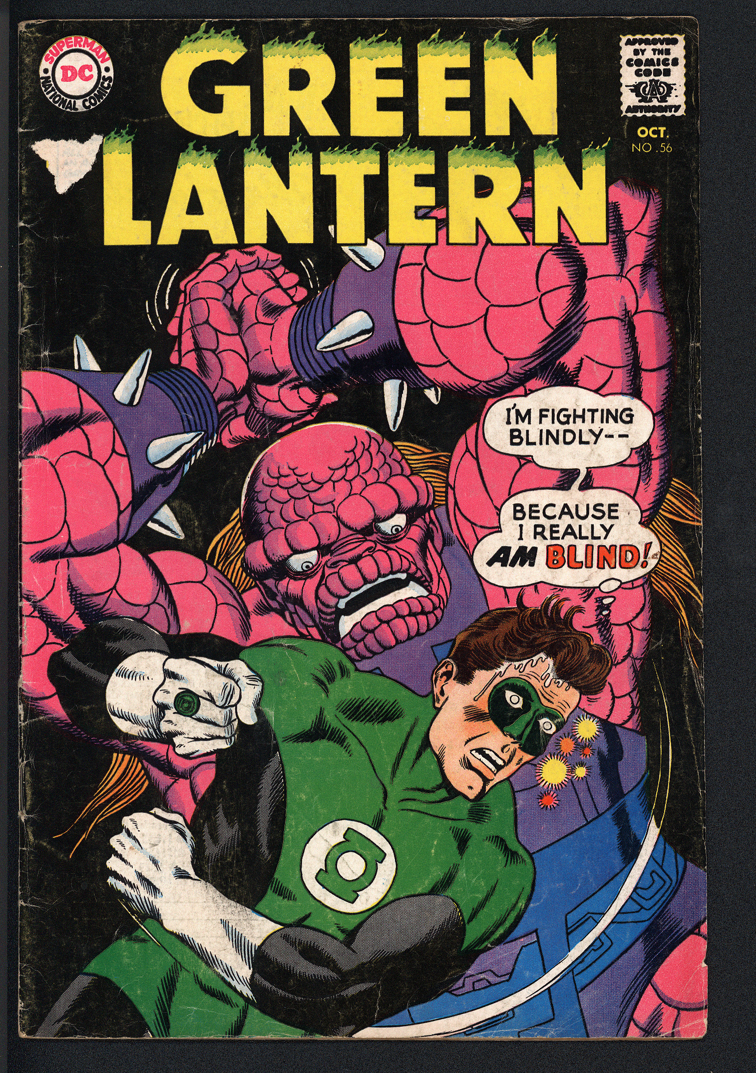 GREEN LANTERN Front Cover
