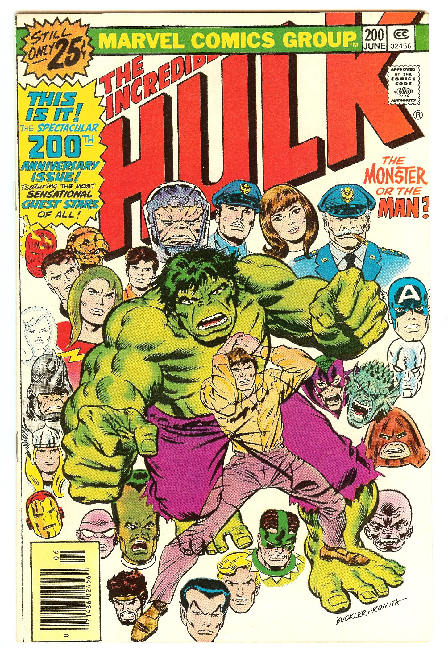 INCREDIBLE HULK Front Cover