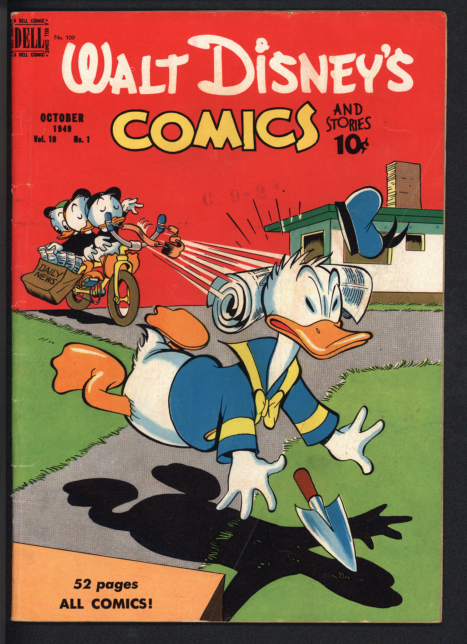 WALT DISNEY'S COMICS AND STORIES Front Cover