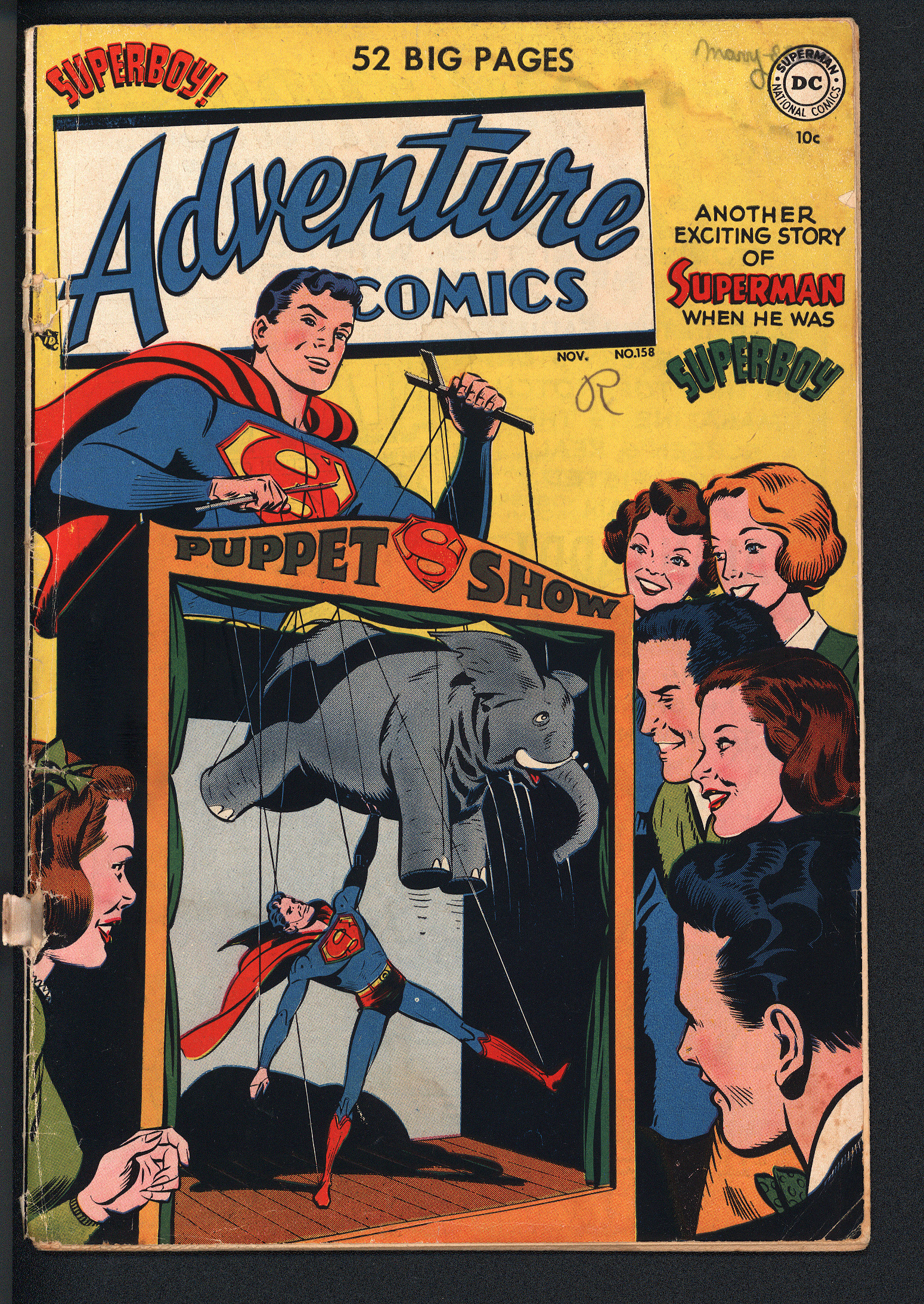 ADVENTURE COMICS Front Cover