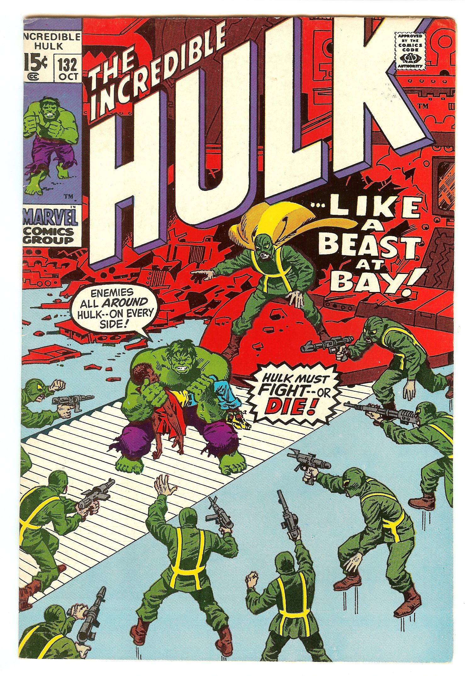 INCREDIBLE HULK Front Cover