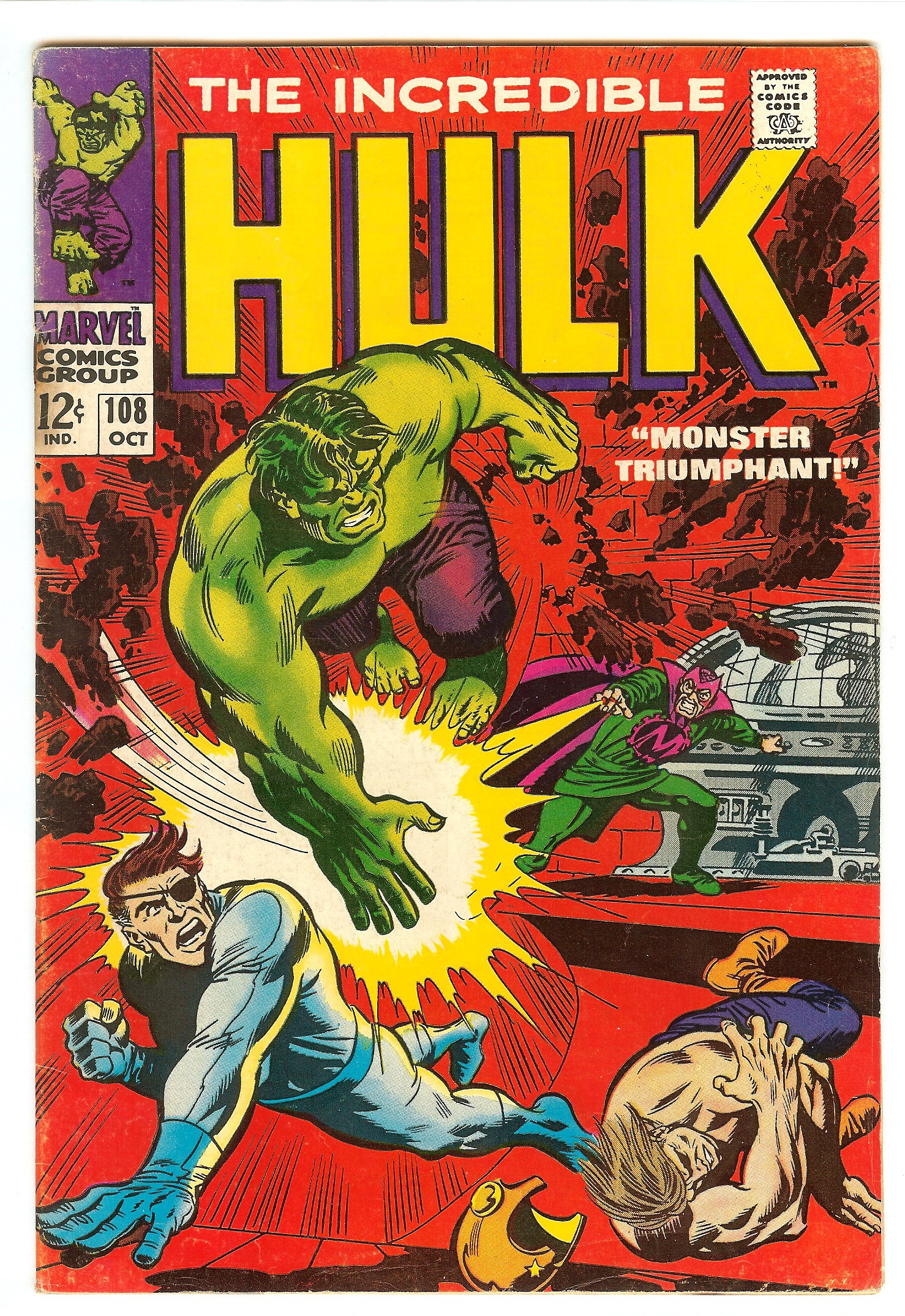 INCREDIBLE HULK Front Cover