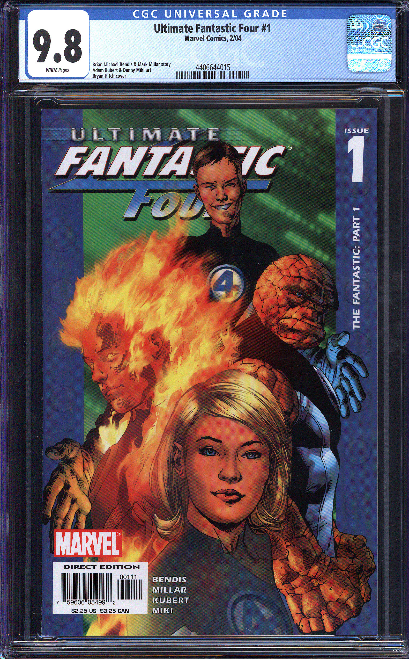 ULTIMATE FANTASTIC FOUR Front Cover
