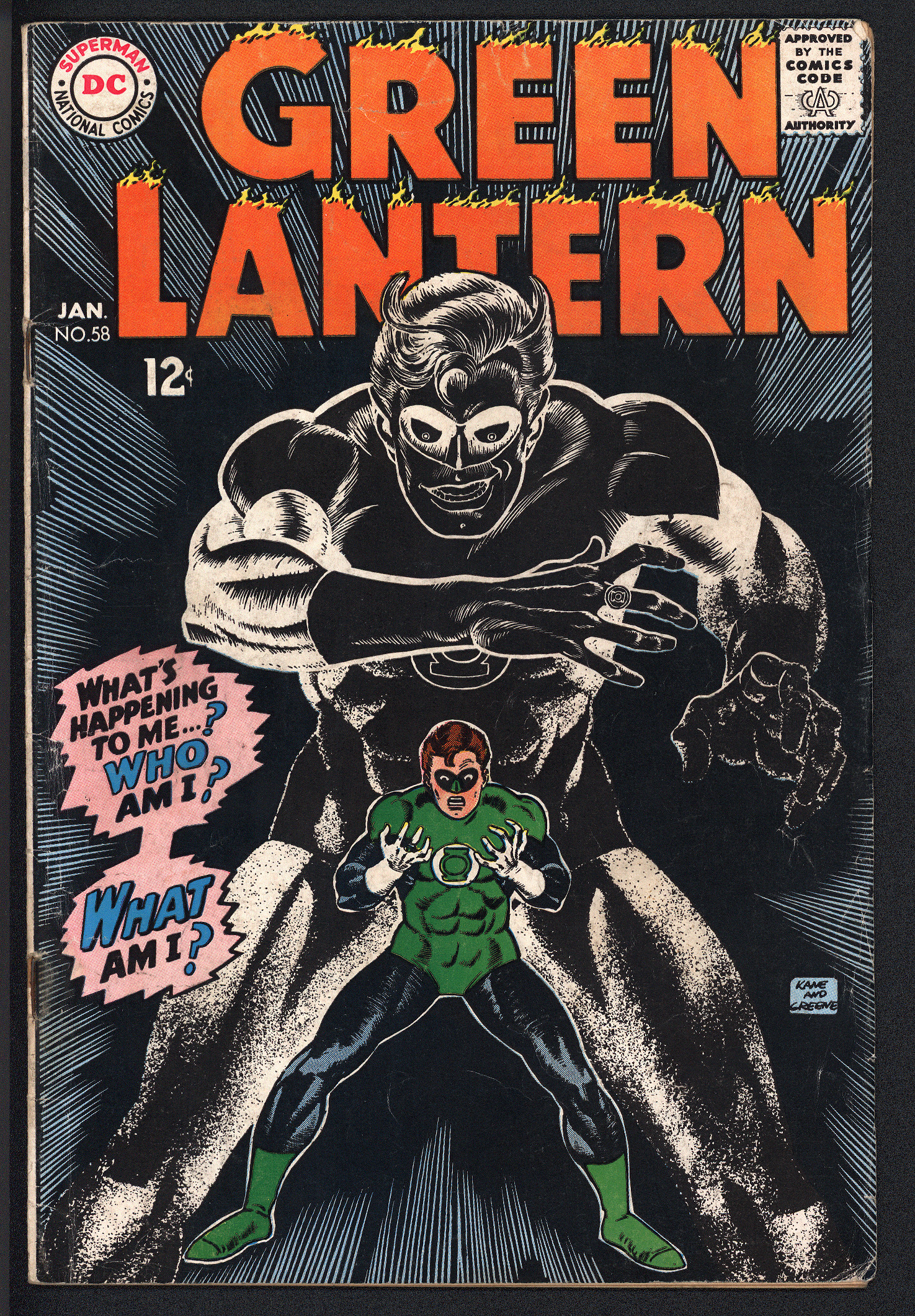 GREEN LANTERN Front Cover