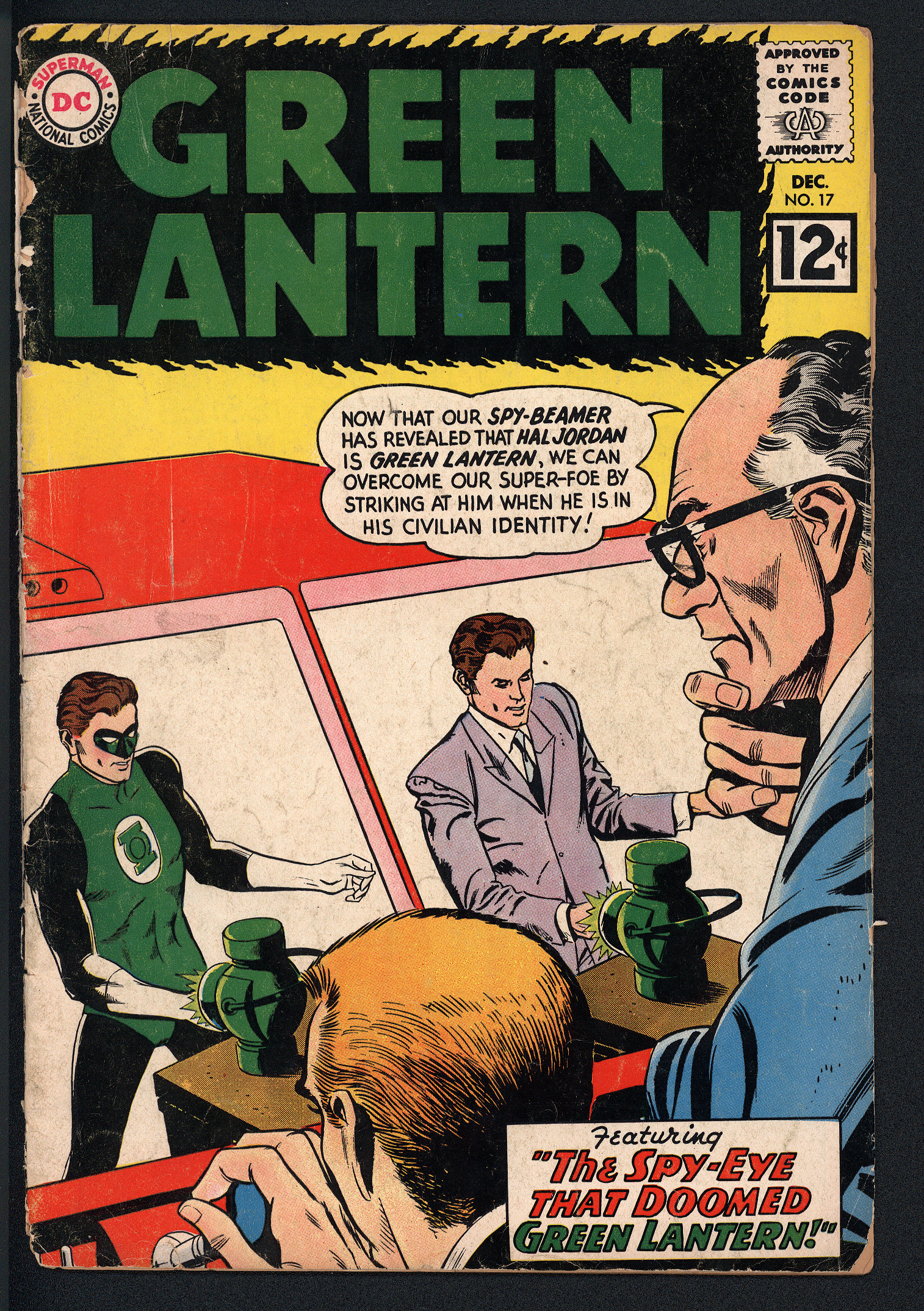 GREEN LANTERN Front Cover