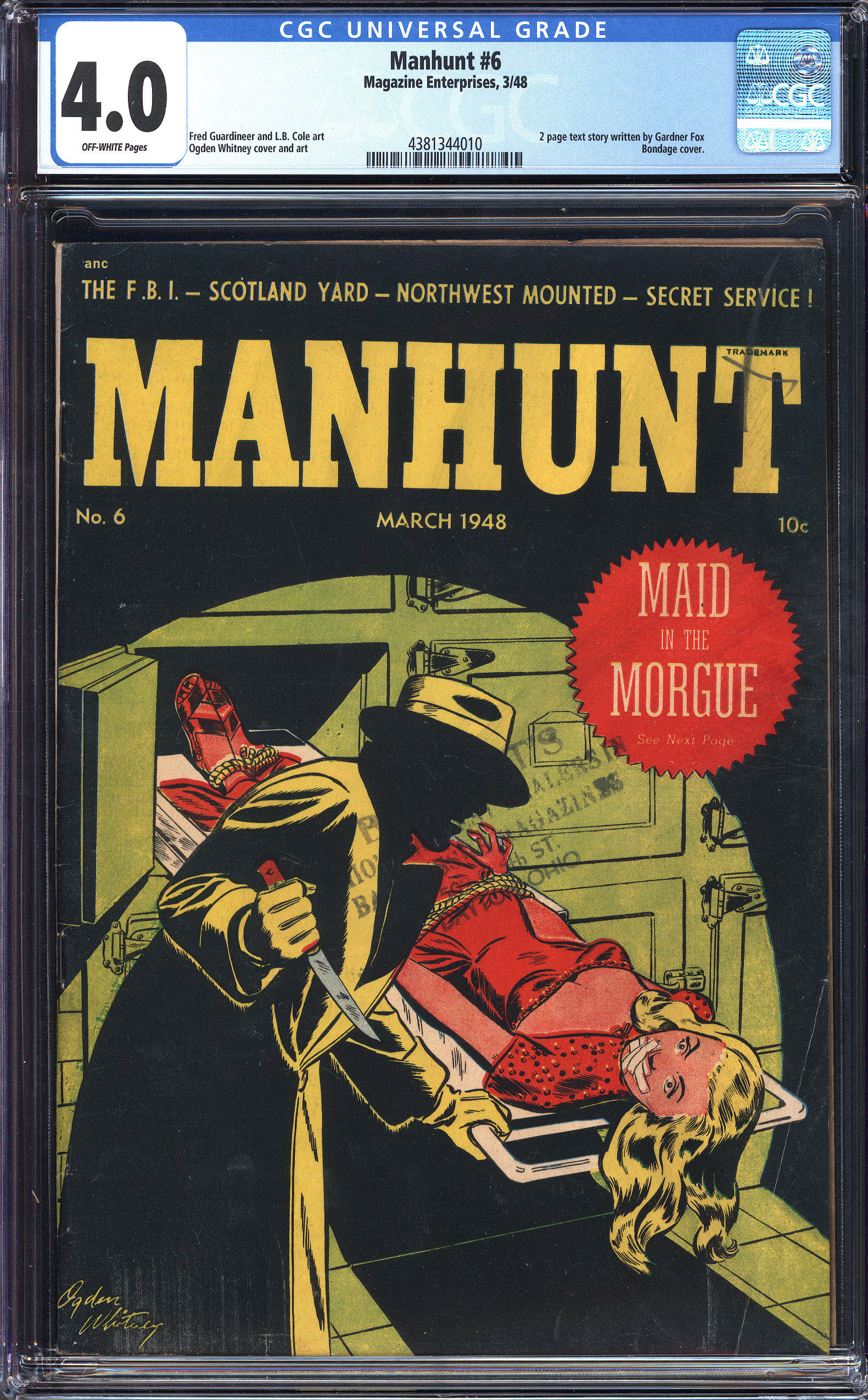 MANHUNT Front Cover