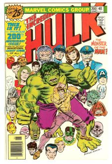 INCREDIBLE HULK #200 6.5 front cover