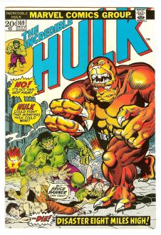 INCREDIBLE HULK #169 7.0 front cover