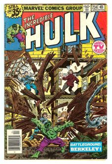 INCREDIBLE HULK #234 3.5 front cover