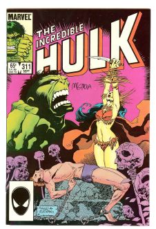 INCREDIBLE HULK #311 9.2 front cover