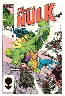 INCREDIBLE HULK #310 8.5 front cover