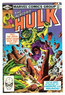 INCREDIBLE HULK #263 9.0 front cover